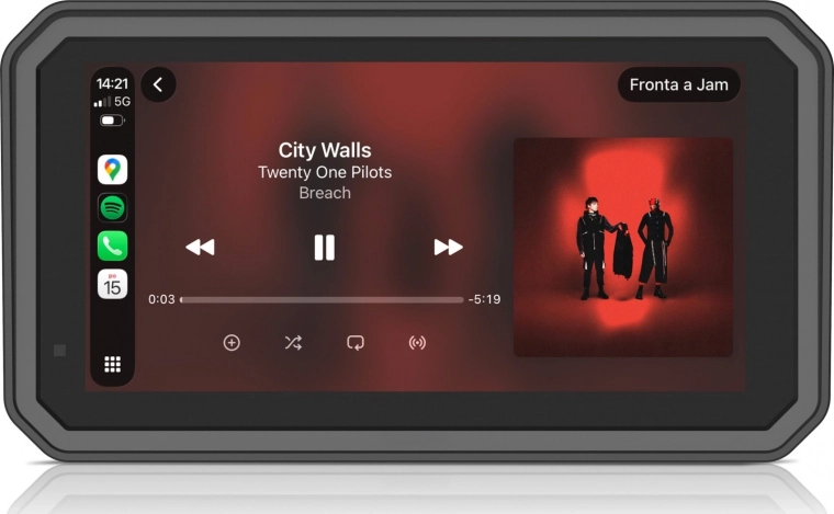 Pantalla táctil IPS HD de 6"