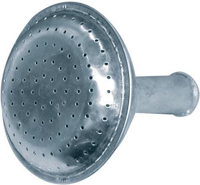 Rociador de zinc galvanizado para regadera