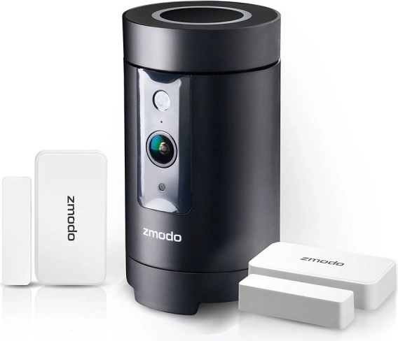Sistema de seguridad doméstica inteligente Zmodo Pivot con cámara de 360°