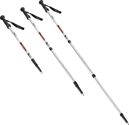 Ajuste telescópico de longitud 65–135 cm