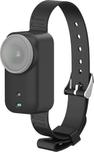 Correa/collar de silicona Puluz para DJI Osmo Nano – negro