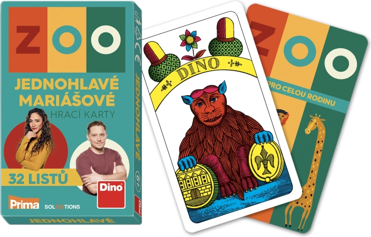 Cartas de mariáš ZOO TV Prima