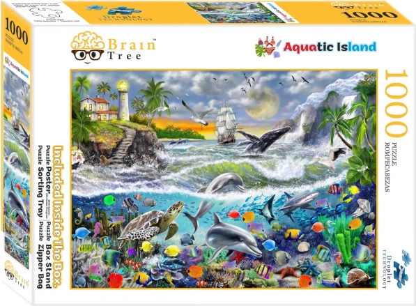 Puzzle Bahía Insular de Brain Tree (1000 piezas)