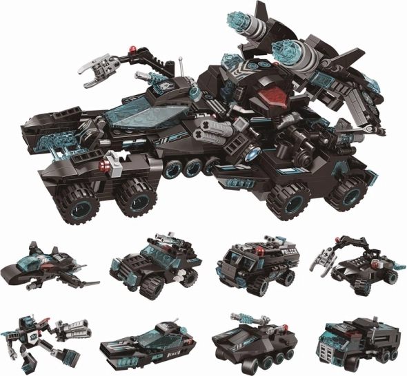 Qman Shadow Pulse vehículo de combate 8 en 1