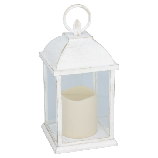 Farol elegante con ventanillas de cristal