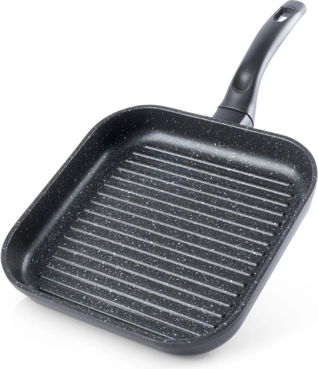 Sartén grill cuadrada de granito 26 × 26 cm GRANDE