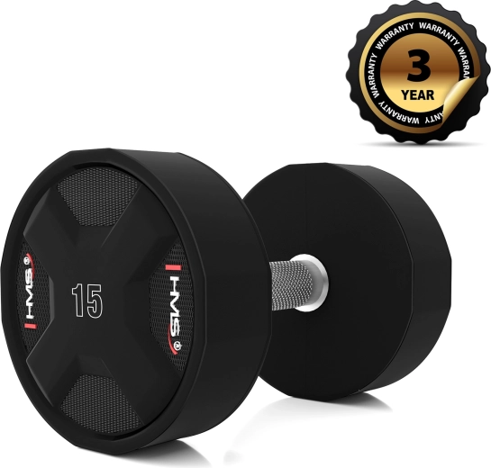 Mancuerna de poliuretano HMS HPC 15 kg