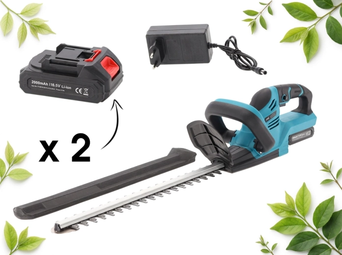 Cortasetos inalámbrico de 48 cm 21 V
