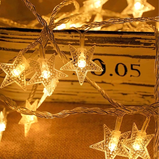 Estrellas como elegante decoración