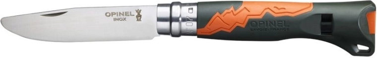 Navaja infantil OPINEL Nº07 Outdoor Junior khaki con silbato