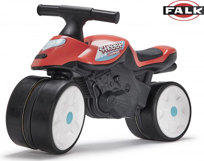 Falk bicicleta de equilibrio Baby Moto Team Bud Racing roja