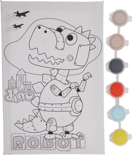 Seis tonos de colores