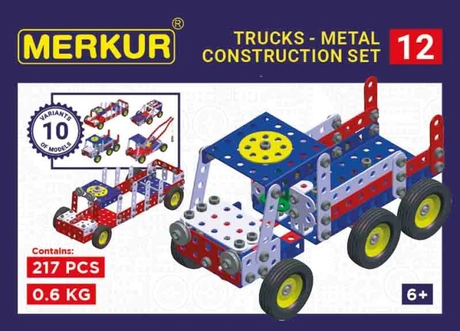 Kit de construcción Merkur vehículo de remolque
