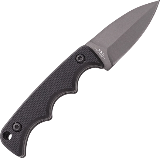 Hoja fija Spear Point con acabado superficial resistente