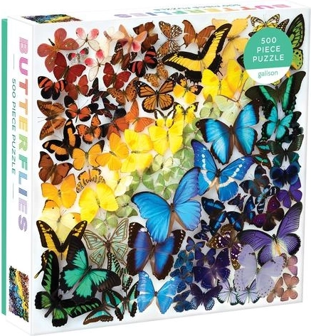 Puzle Mariposas arcoíris 500 piezas GALISON