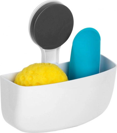 Estante para ducha con ventosa 16×7×17 cm