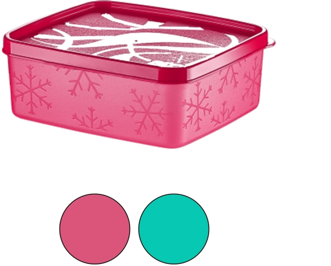 Recipiente rectangular para congelador No-Frost 0,65 l