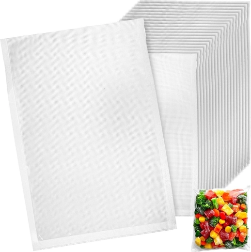 Bolsas para envasadora al vacío 40 × 28 cm, 20 uds