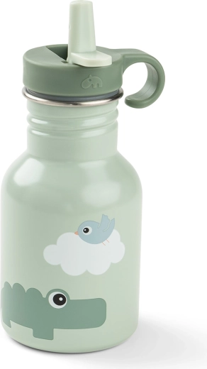 Done by Deer botella de acero inoxidable Playground verde 350 ml