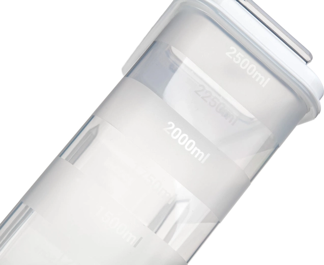 Marcado de medición cada 250 ml