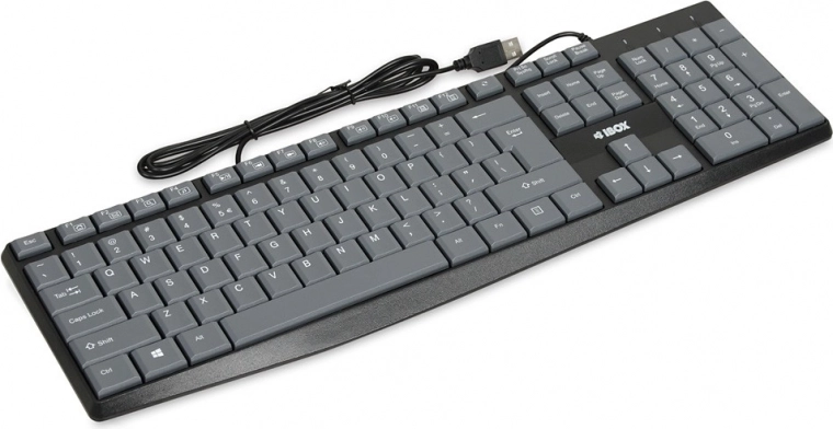 Teclado USB iBOX Eris Gris
