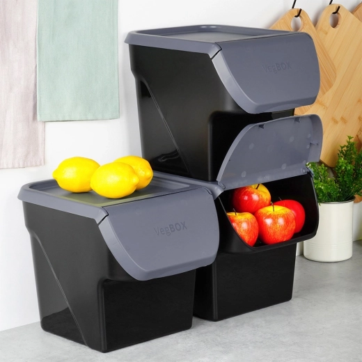 Apilable y ahorra espacio