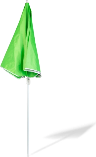 Sombrilla de jardín grande 155 × 135 cm verde