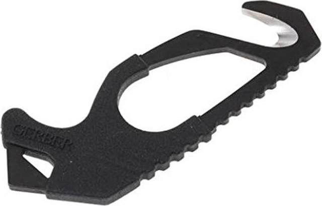 Gerber cortador de cinturones de seguridad con punta rompecristales, negro