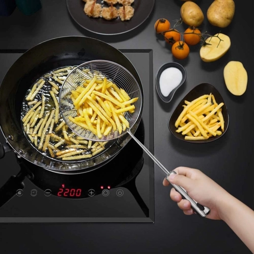 Alcance seguro con mango largo