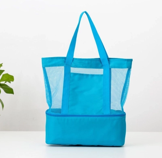 Bolsa térmica de picnic azul