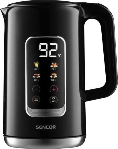 Hervidor eléctrico Sencor con regulación de temperatura