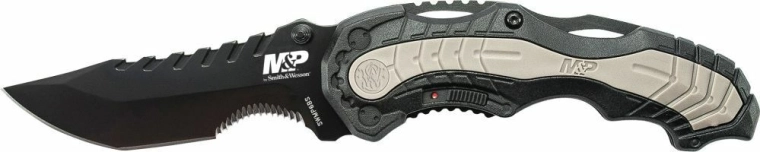 Navaja de bolsillo con apertura asistida SMITH & WESSON M&P M.A.G.I.C., negro/gris