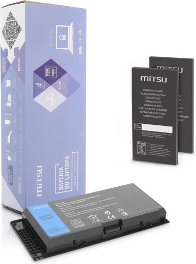 Batería Mitsu para Dell Precision M6600 y M6800 (4400 mAh, 49 Wh)