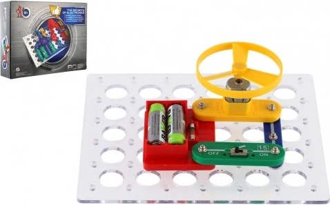 Kit de construcción electrónico: 80 experimentos para niños desde 6 años