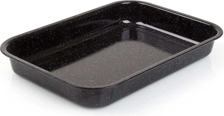 Asadera esmaltada Culinaria Black 42 × 29 cm