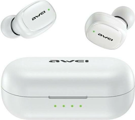 Auriculares inalámbricos AWEI T13 Pro TWS (Bluetooth 5.1) blancos