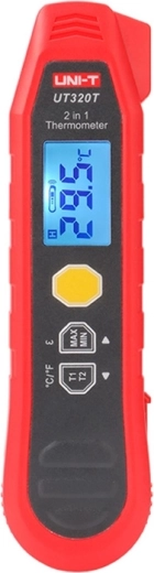 Uni-T UT320T termómetro 2 en 1 (IR + sonda NTC)