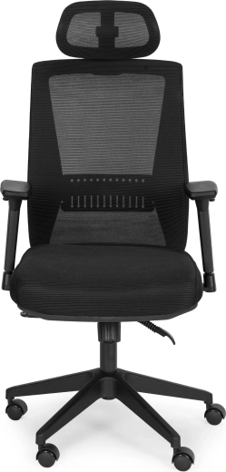 Respaldo transpirable con soporte lumbar inclinado
