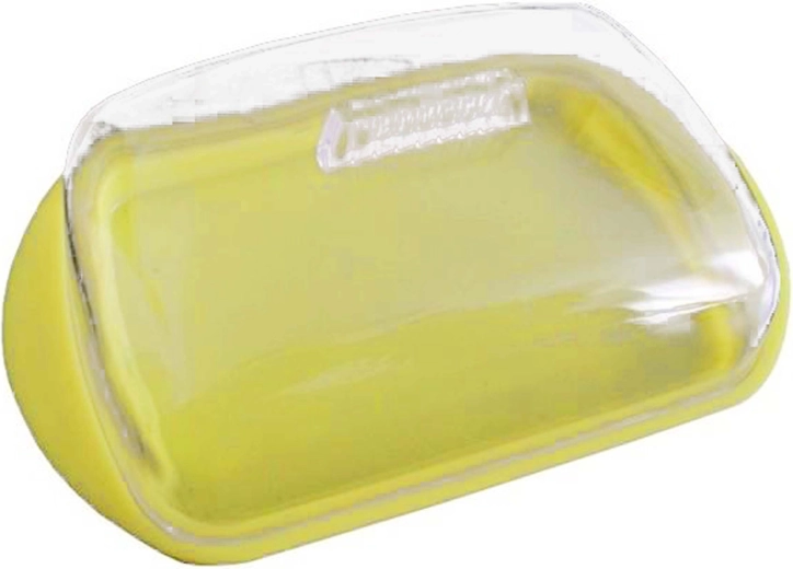 Mantequera de plástico con tapa