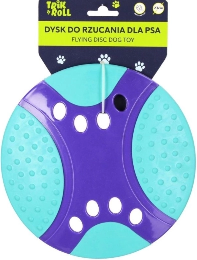 Disco volador para perros azul-violeta