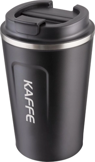 Taza térmica Lamart Kaffee 350 ml negra