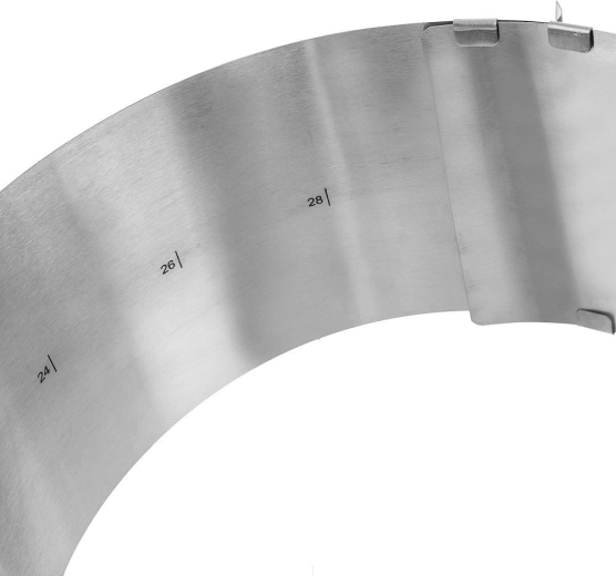 Amplio rango de diámetro 16–30 cm