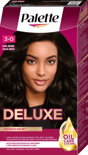 Palette Deluxe 3-0 castaño oscuro 50 ml