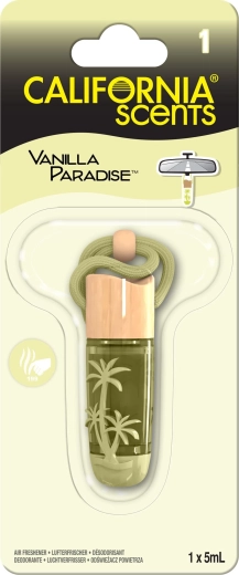 California Scents VanParadise – fragancia para coche e interior, 24 uds