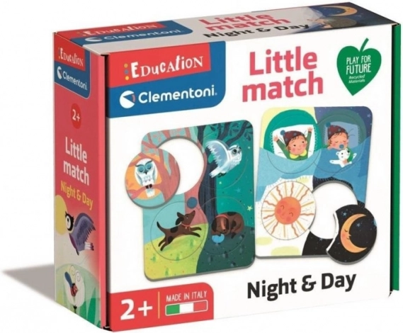 Puzzle Dopasowanka Noche y Día para los más pequeños Clementoni