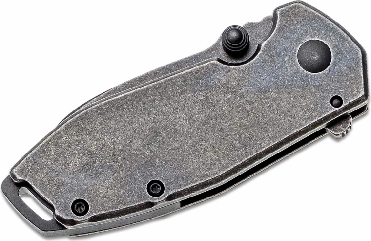 Resistente hoja 8Cr14MoV con acabado Black Stonewash
