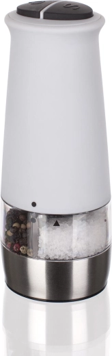 Molino eléctrico de sal y pimienta 2 en 1 CULINARIA White