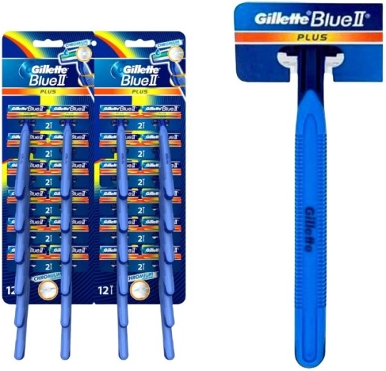 Gillette Blue II Plus maquinilla de afeitar desechable