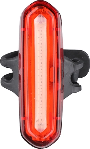 Luz trasera recargable para bicicleta Solight con LED COB