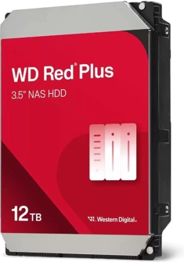 Western Digital WD Red Plus 12 TB 3,5" HDD para NAS